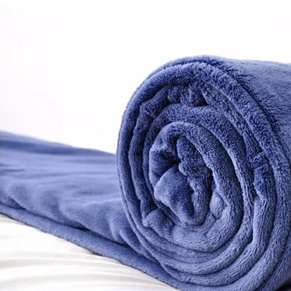 מיטה זוגית האחרון עיצובים מוצק צבע רך במיוחד צמר אלמוגי שמיכת שמיכות מקסיקני משוקלל