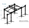 heavy duty lighting stage truss pipe tube Led screen support indoor outdoor roof with line array system structure canvas