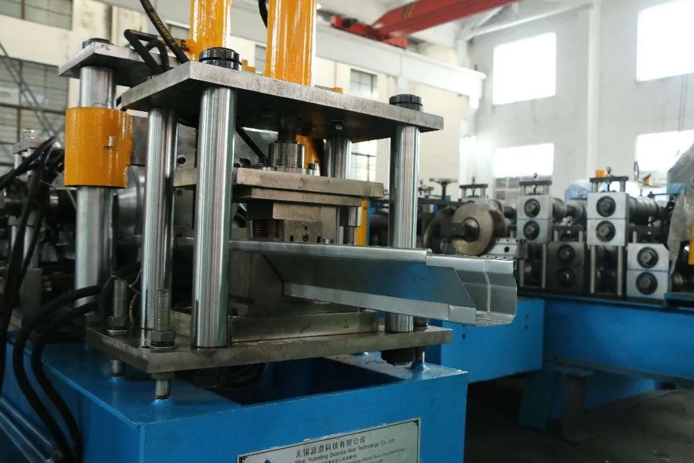 Rainwater Gutter Drain Channel Profile Roll Forming Machine
