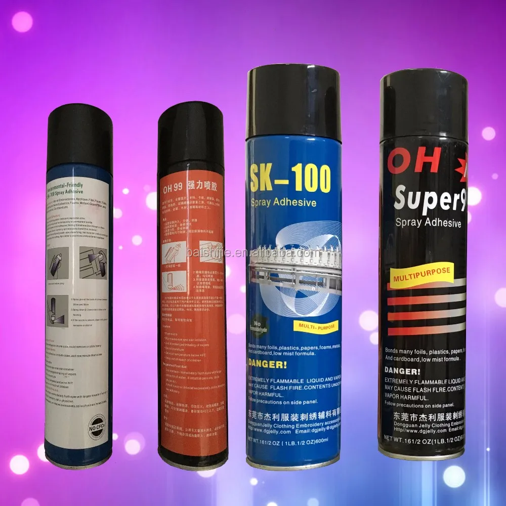 Multipurpose Spray Waterproof Spray Adhesive For Adhesive Glue Self