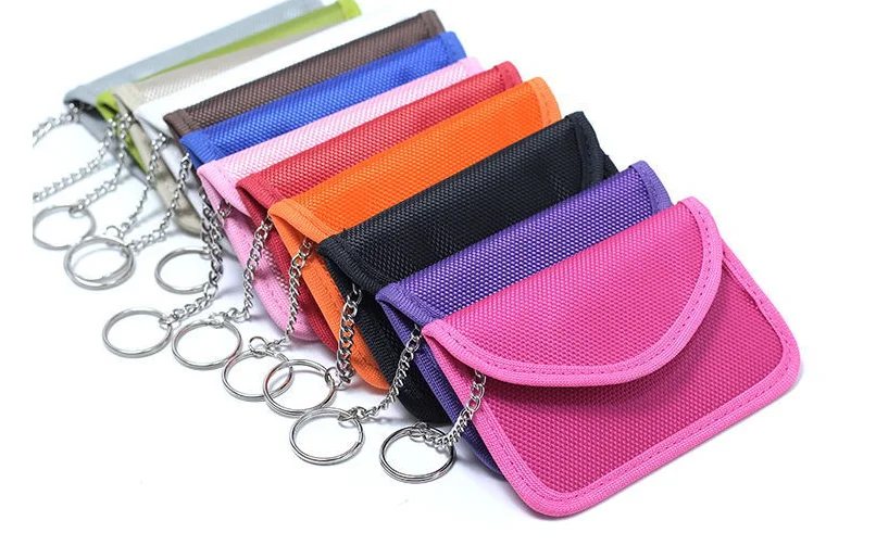 shielded rfid blocking pouch