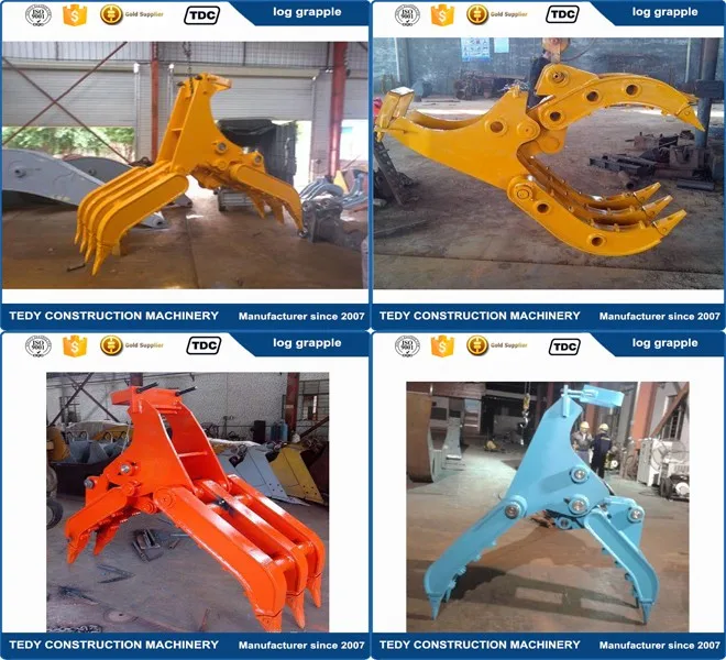 Mini Excavator Used Attachment,Mini Mechanical Log Grapple For Sale Buy Grapple,Log Grapple