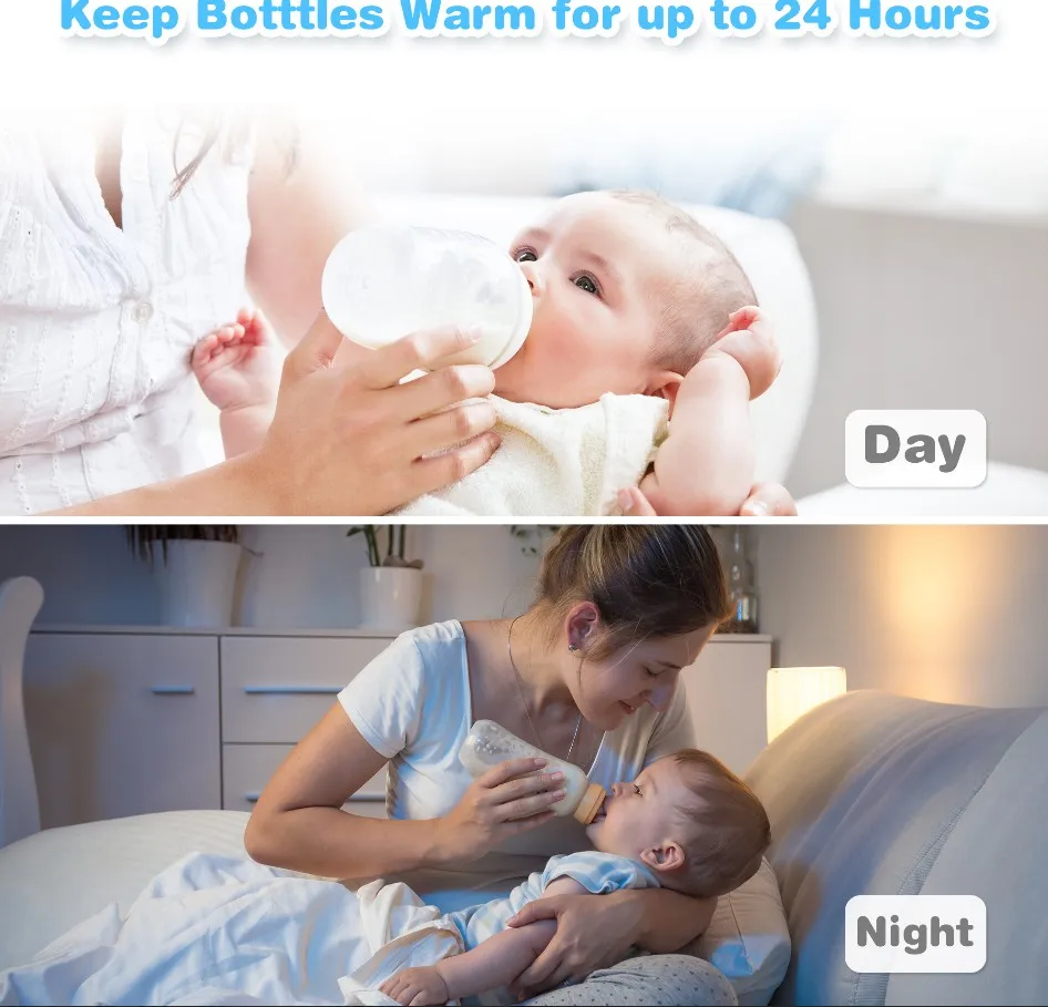24 hours constant temperature   digital automatic baby milk warmer