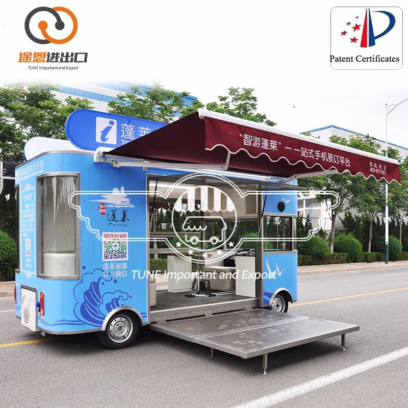 Electric Fruit Vending Cart/vegetable Vending Truck/flower Vending Cart