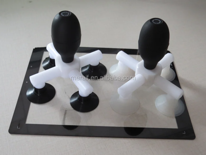 Meraif wholesale Vacuum rubber glass moving Suction Cup pump suction cup lifter for mobile phone glass screen