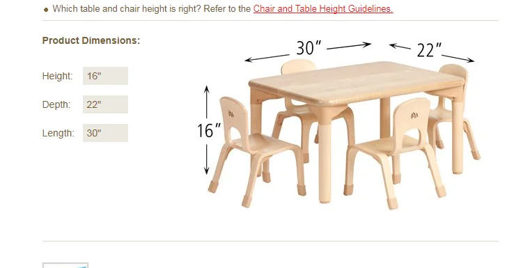 Baby Child Dining Food Study Table And Chair
