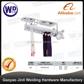 Pull Out Closet Tie Sliding Rail Hanger Rack Organizer Aluminum Pull Out Closet Tie Sliding Rail Hanger Rack Organizer Aluminum Chrome 1202