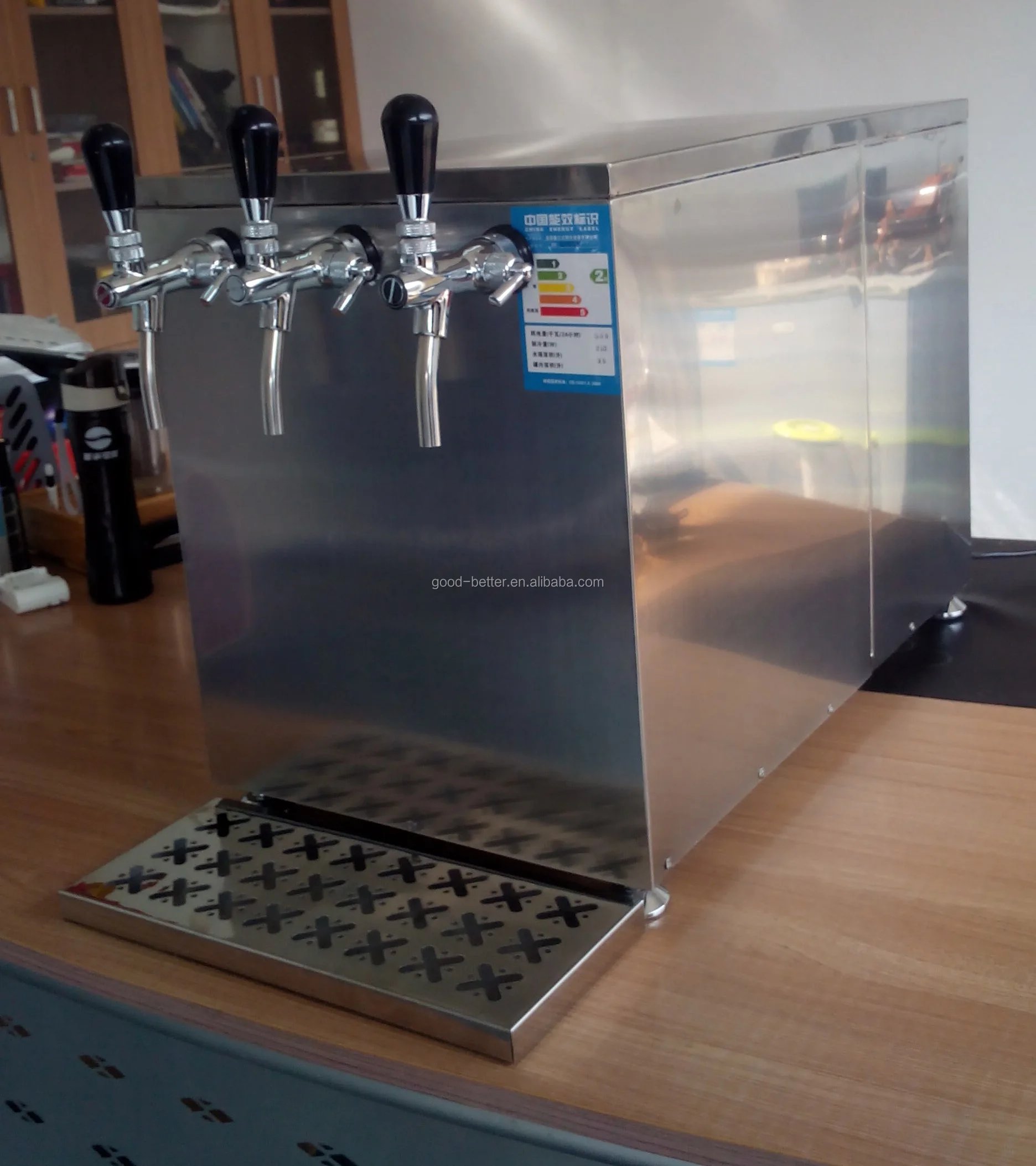 Gb104010 Hot Selling Three Beer Tap Countertop Beer Cooler Buy