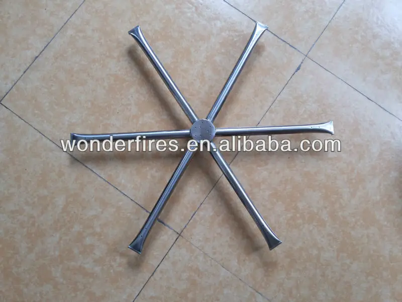 12 "parrilla De Gas/chimenea Decorativa Anillo/triple/ H Quemador - Buy