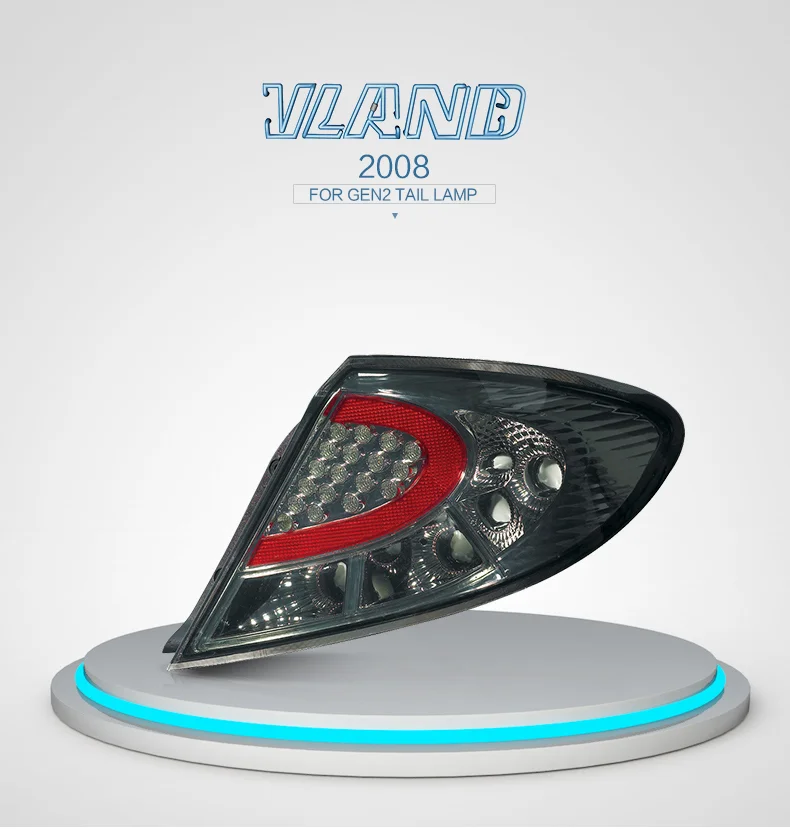 VLAND manufacturer for Car Tail light for GEN2 LED Taillamp for 2008 2009 2016 2017 2018 for GEN2 Tail lamp wholesale price