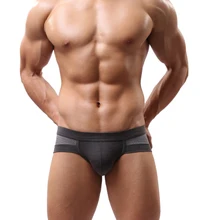 70110 Amazing Summer Mens Sexy Underwear Low Waist Cotton Briefs Underpants for Men L XL XLL Free Shipping