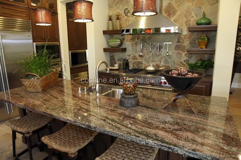 The Popular Kitchen Granite Countertop China Juparana Granite