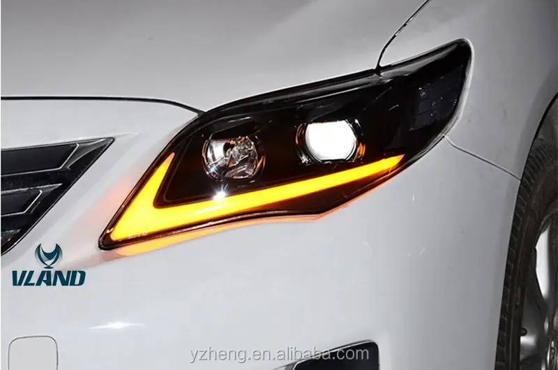 VLAND Manufactory For Car Headlamp For Corolla 2011-2013 LED Light Bar DRL Plug And Play New Design