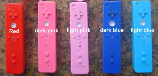 wii remote colors