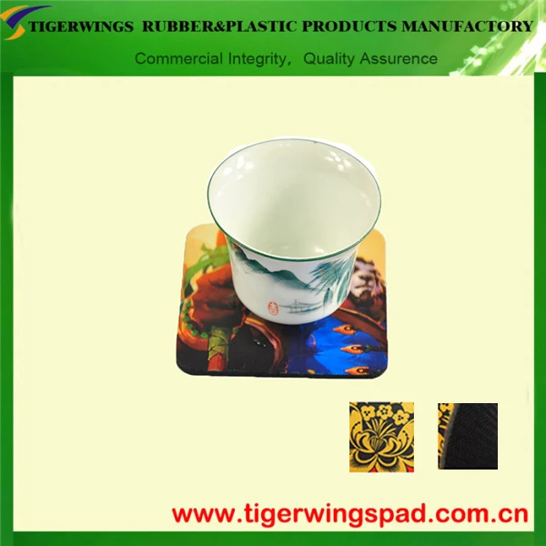 Tigerwings customized  round cardboard drink coasters