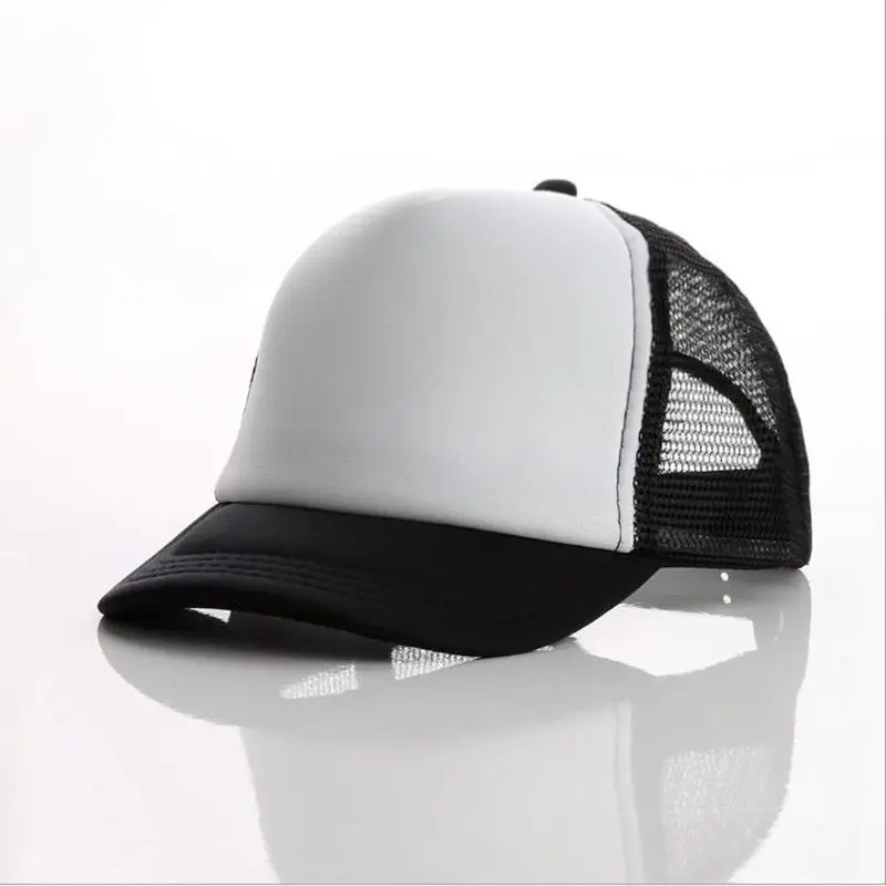 Wholesale Custom 5panel Foam Mesh Trucker Cap And Hat With Screen