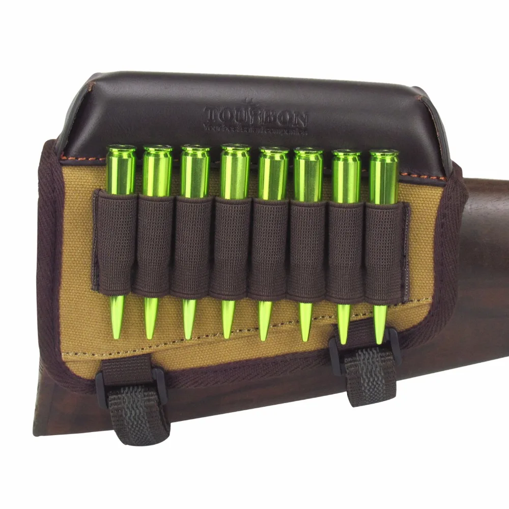 precision sniper rifle butt stock ammo holder pouch cheek rest