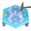 Large Size Penguin Trap Crush Ice Puzzle Fun Table Game Balance Ice Cubes Save Penguin Icebreaker Beating Interactive Game Gifts