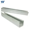 Panel Solar Galvanized Strut Channel C Shape Section C Channel Specification