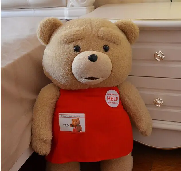 58cm ted teddy bear movie huge teddy bear pillow teddy bear ted plush toy large teddy