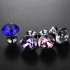 Modern 40mm Diamond Crystal cabinet glass gear shift door knob lock