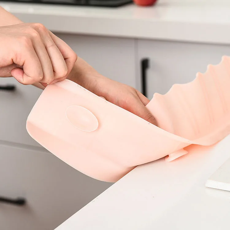 Factory Wholesale Cheap Price New Product Multifunction Kitchen Accessories Flume Plate Sink With Splash Water Baffle