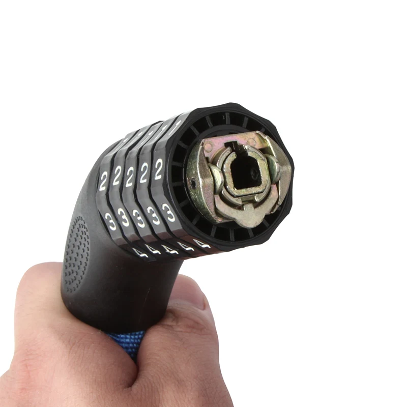 Zoli 85602 Hot Combination Chain Lock Password Lock Bicycle 6/8/10mm