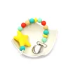 2019 new good quality teething BPA free food grade teether chew soft silicone beads