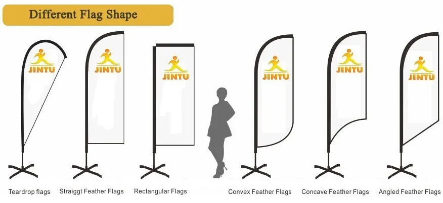 China Manufacturer Sale Advertising Flag Banner Polyester Flags