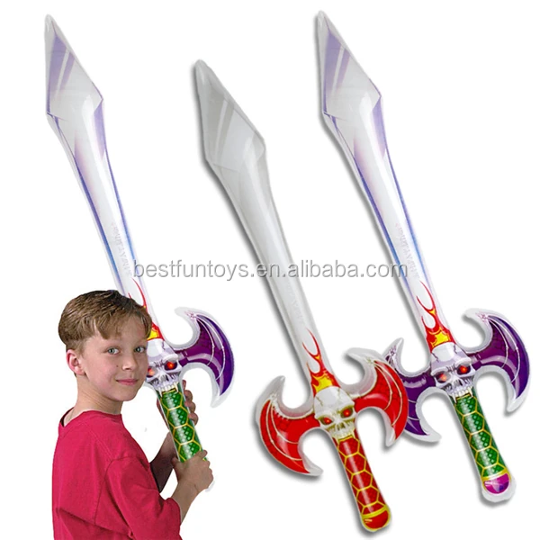 Oem Customized Pvc Inflatable Kids Toys Sword Kids Play Pirate Swords