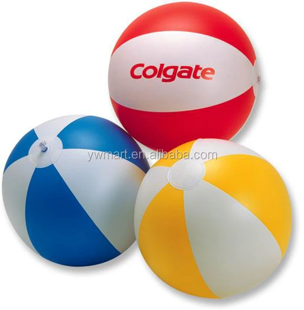 branded beach ball