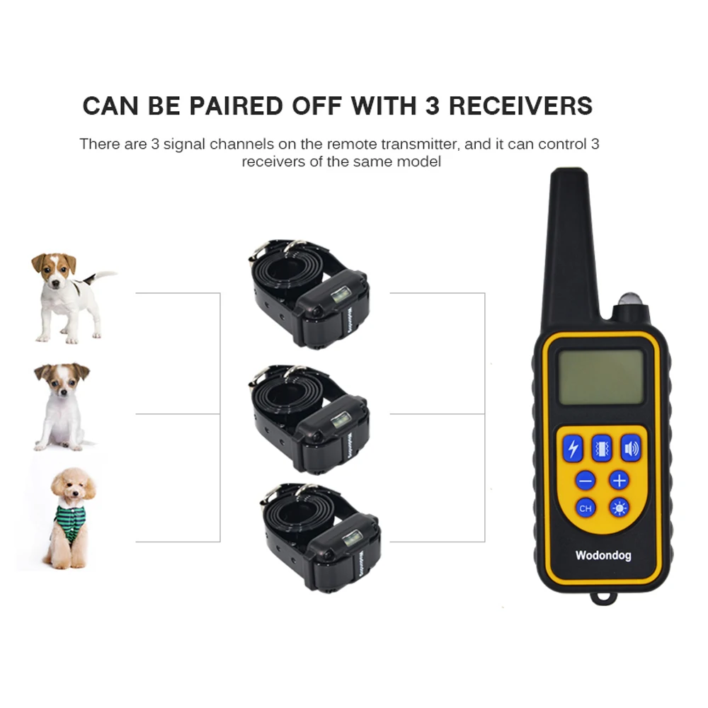 2019 High Quality Tpu Material Wodondog Dog Training Collar With Ce / Fcc / Rohs Buy Dog