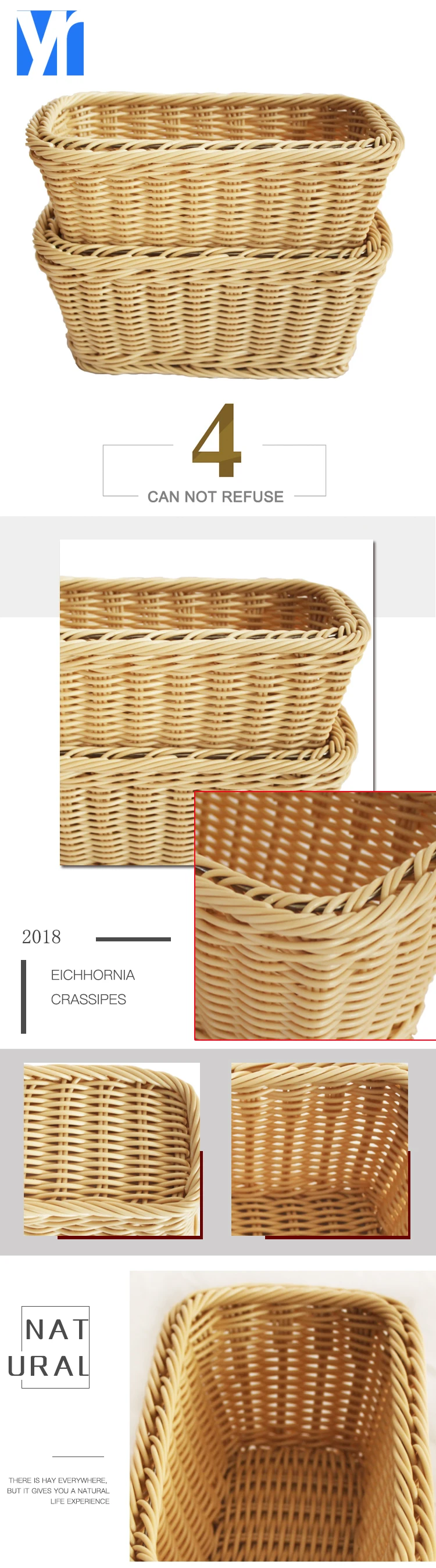 Eco Friendly Plastic Pp Material Bread Basket For Storage Buy Plastic