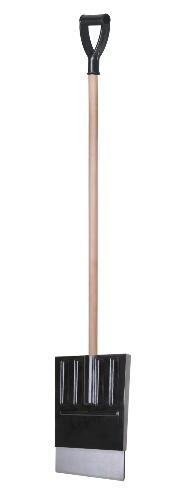 Extending Compact Snow Shovel Aluminium Pole Muck Scoop Mucking Out Car