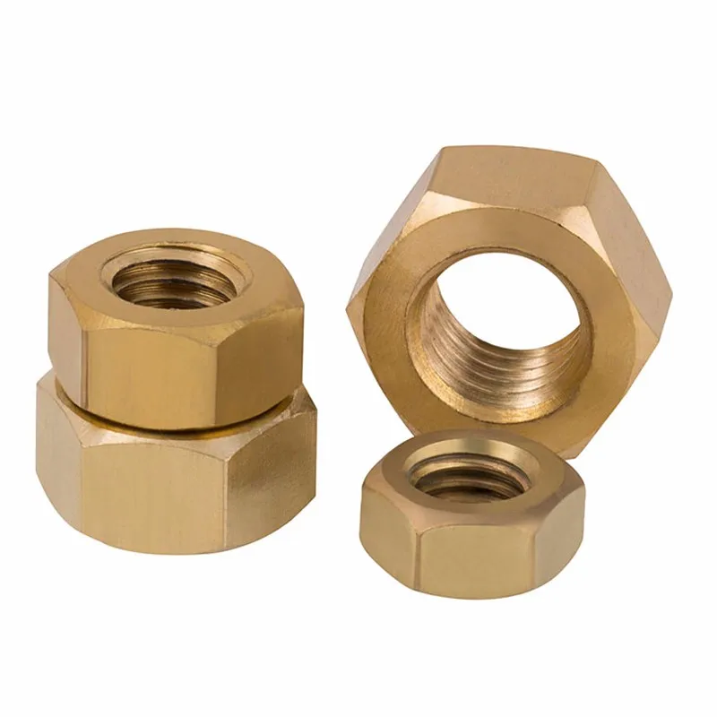 M10 M16 Brass Tin Plated Nickel Plated Hex Coupling Nut Buy Brass Hex