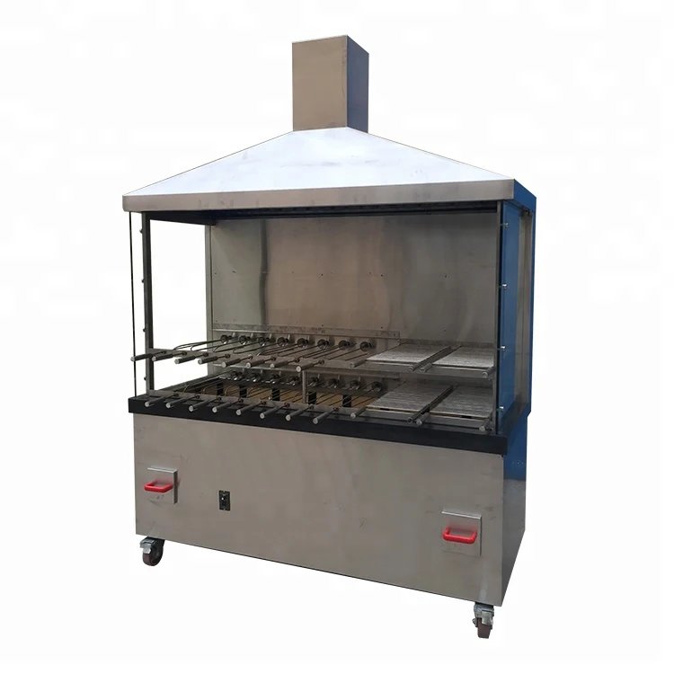 Stainless Steel Brazilian Rotisserie/rotisserie With Hood Churrasco