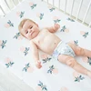Muslin tree winter baby designs knitted fitted bed crib sheet