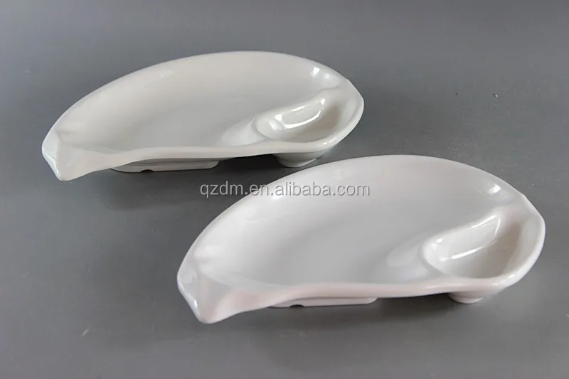 Leaf Shape Melamine Dip And Chip Plate,30% Melamine&100%Melamine