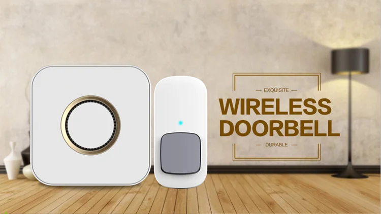 Forrinx New High-end 52 Music 1 Kinetic Energy Wireless Doorbell 433mhz ...