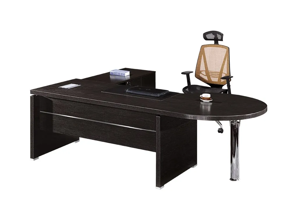 Italian Style Corner Commercial Lshape Office Executive Desk With