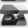 Black Luxury Cardboard Electric Razor Package Box With Comparent