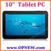 10 inch quad core tablet pc hdm i support ebook build-in BT Wifi Camera tablet computer external 3G