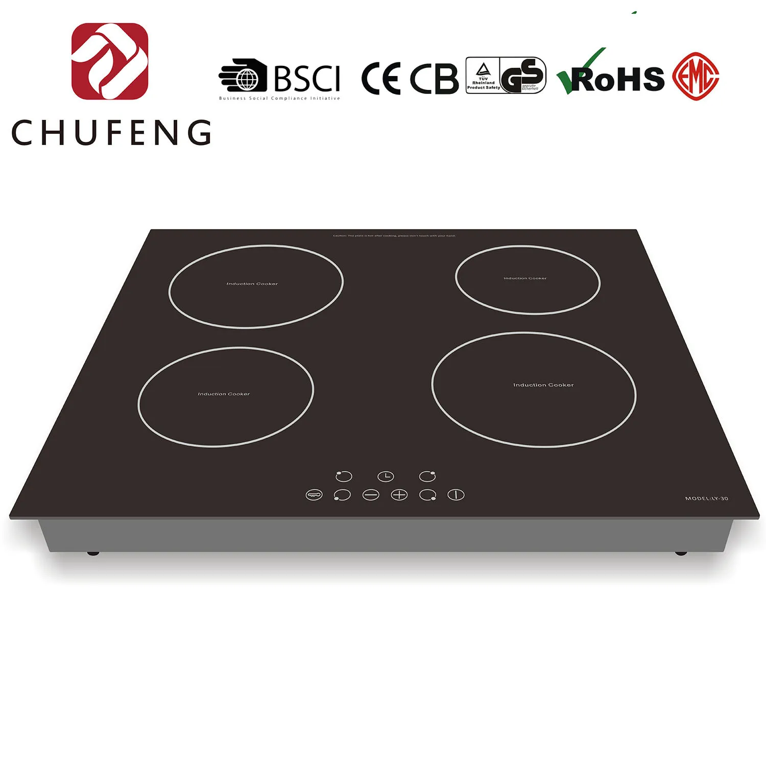 China Crystal Plate Induction Cooker China Crystal Plate