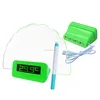 Message LCD Backlight Clock Calender Temperature Functions LCD Memo Board Highlighter Matched Table Clock