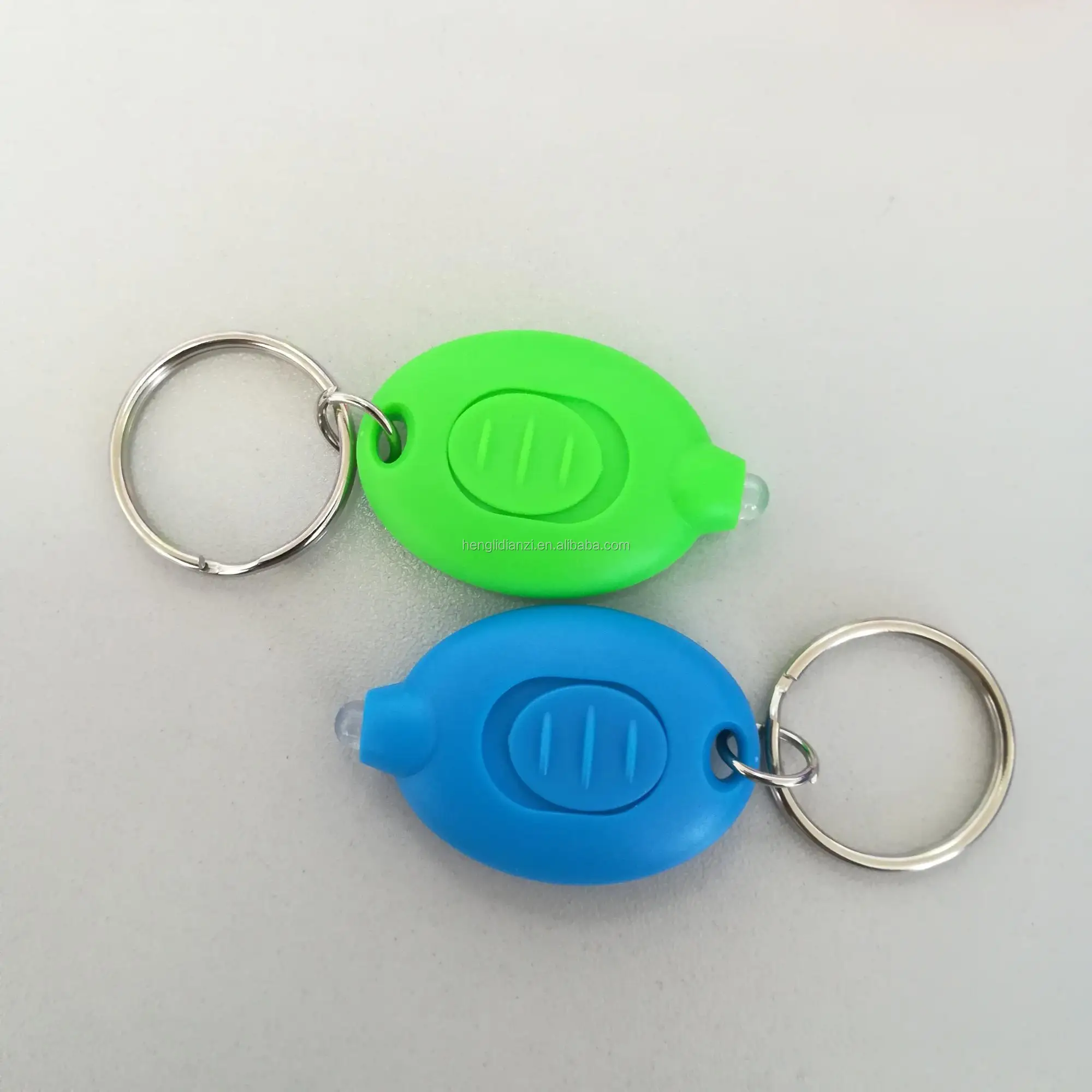 White & Uv Led Keyring Light Mini Led Flashlight Keychains Cute Car Key