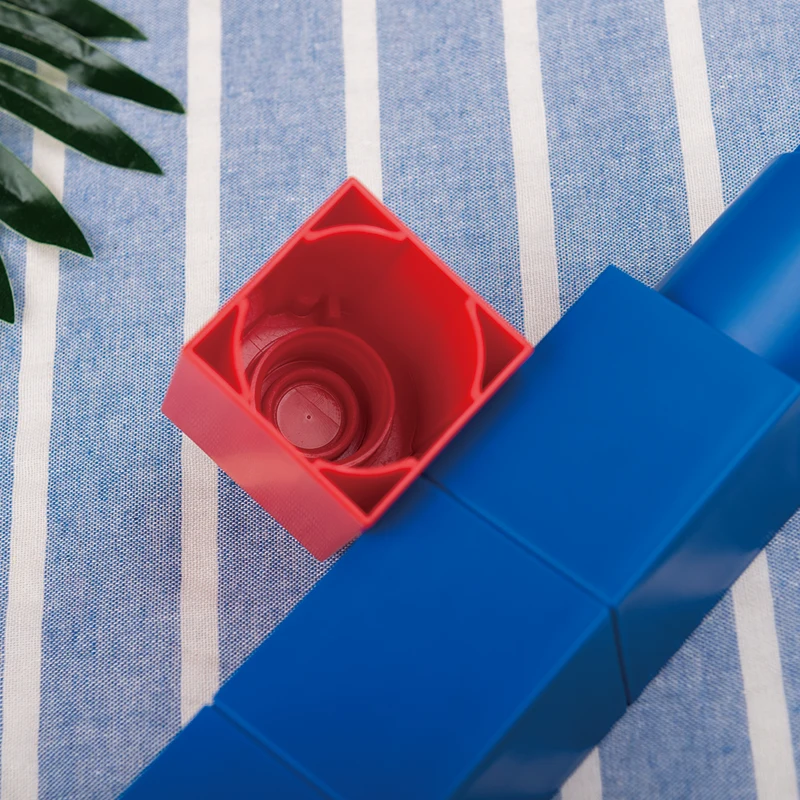 Blocks Design Kids Water Bottle, Children Water Bottle, Water Bottle For Kids