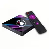 Low price H96 MAX 3318 Rockchip RK3318 Quad Core RAM 4GB ROM 32GB Dual Wifi UHD OS Android 9.0 TV Box 4K Media Player