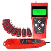 Multipurpose LCD LAN Cable Tester Testing Network Coaxial Telephone USB Cable with 8 Remote Identifier