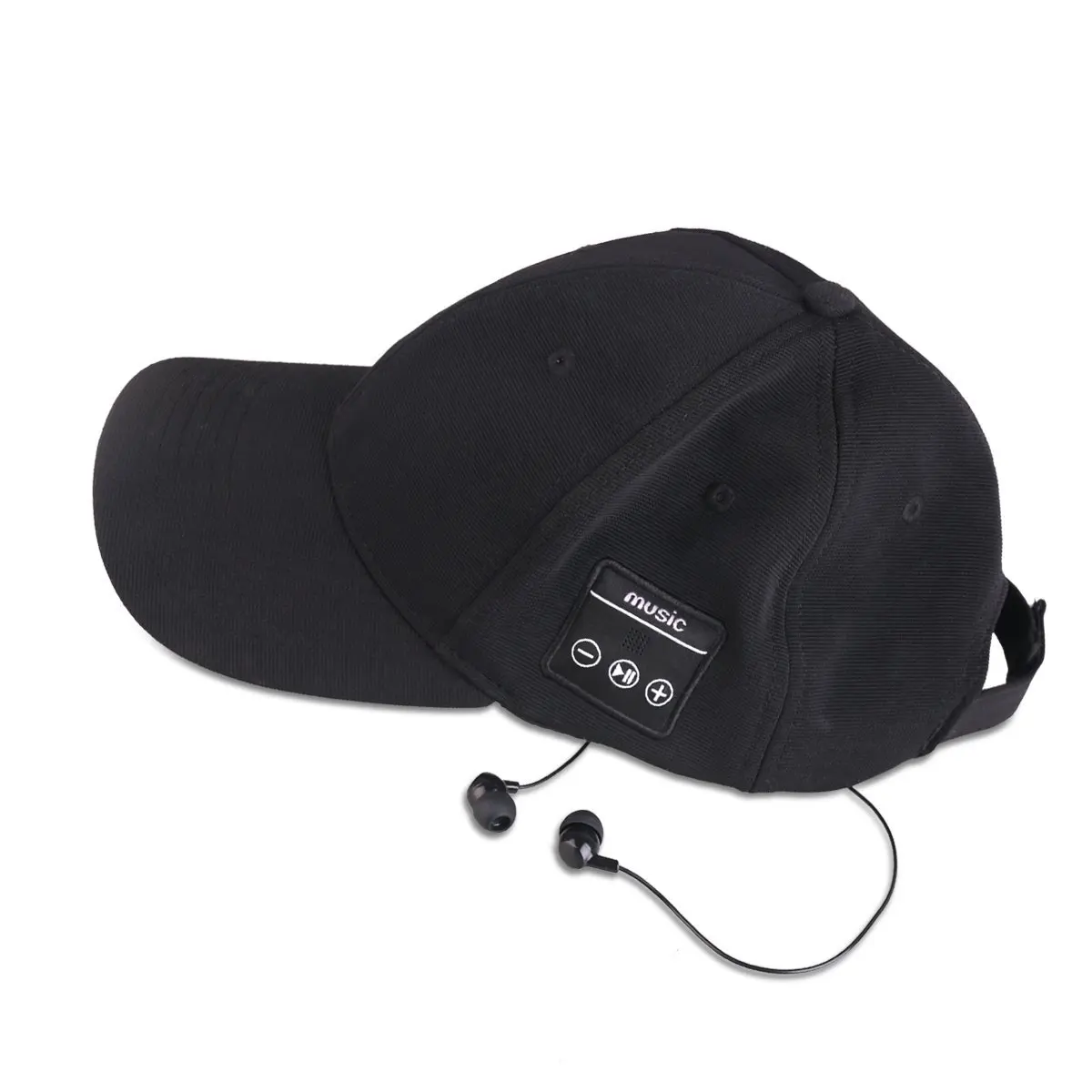 cap with bluetooth headphones