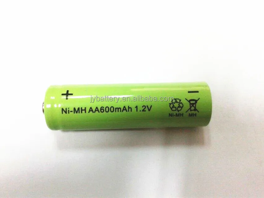 Prix D'usine Ni - Mh Aa 600 Mah 1.2 V Batterie Rechargeable - Buy Nimh